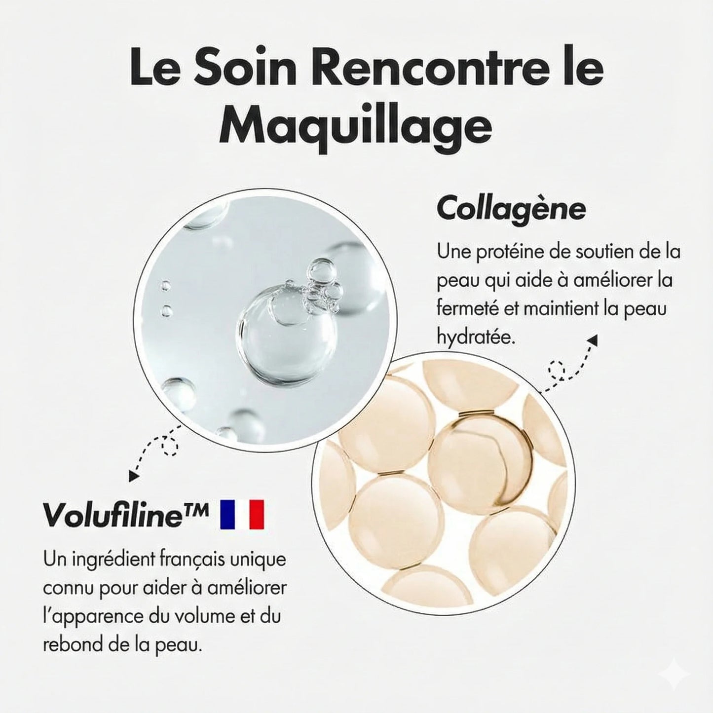 Fond de teint coréen à couleur changeante avec protection SPF 30