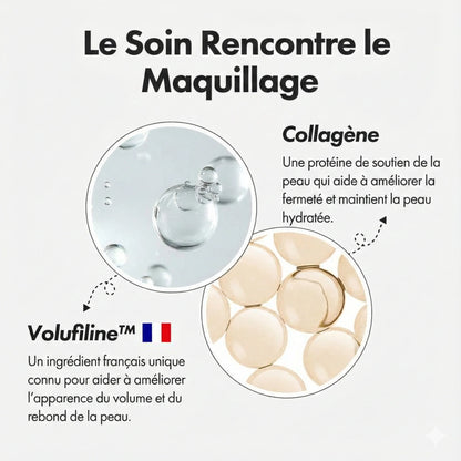 Fond de teint coréen à couleur changeante avec protection SPF 30