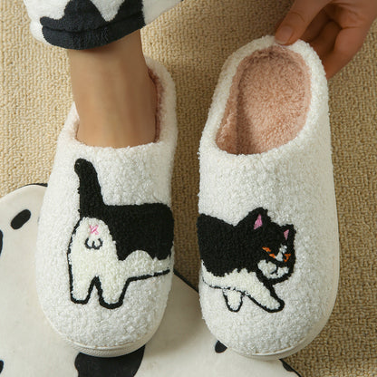 Chaussons animaux mignons et chauds